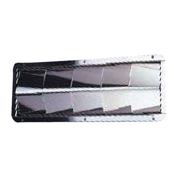 Grila Ventilatie Inox L203 x W108mm x H25mm