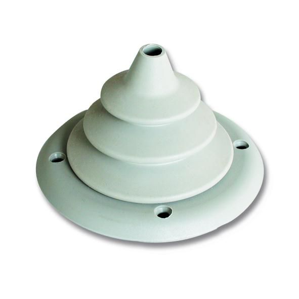 Manson Negru Trecere Cabluri Ø 105mm