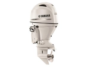 Motor de barca Yamaha F100LB Alb