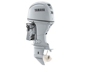 Motor de barca Yamaha F70BETL Alb