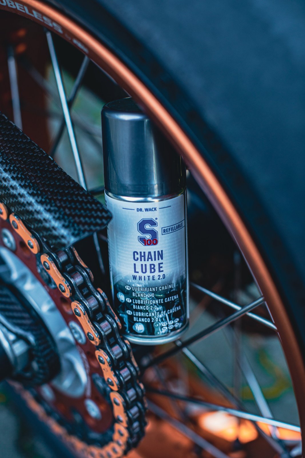 Spray alb pentru lanț S100 Chain Lube White