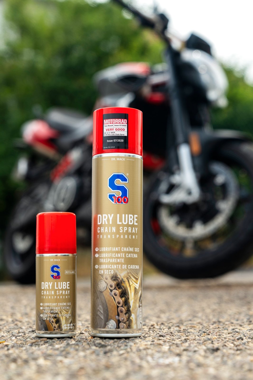 Spray de lanț cu lubrifiere uscată S100 Dry Lube Chain Spray