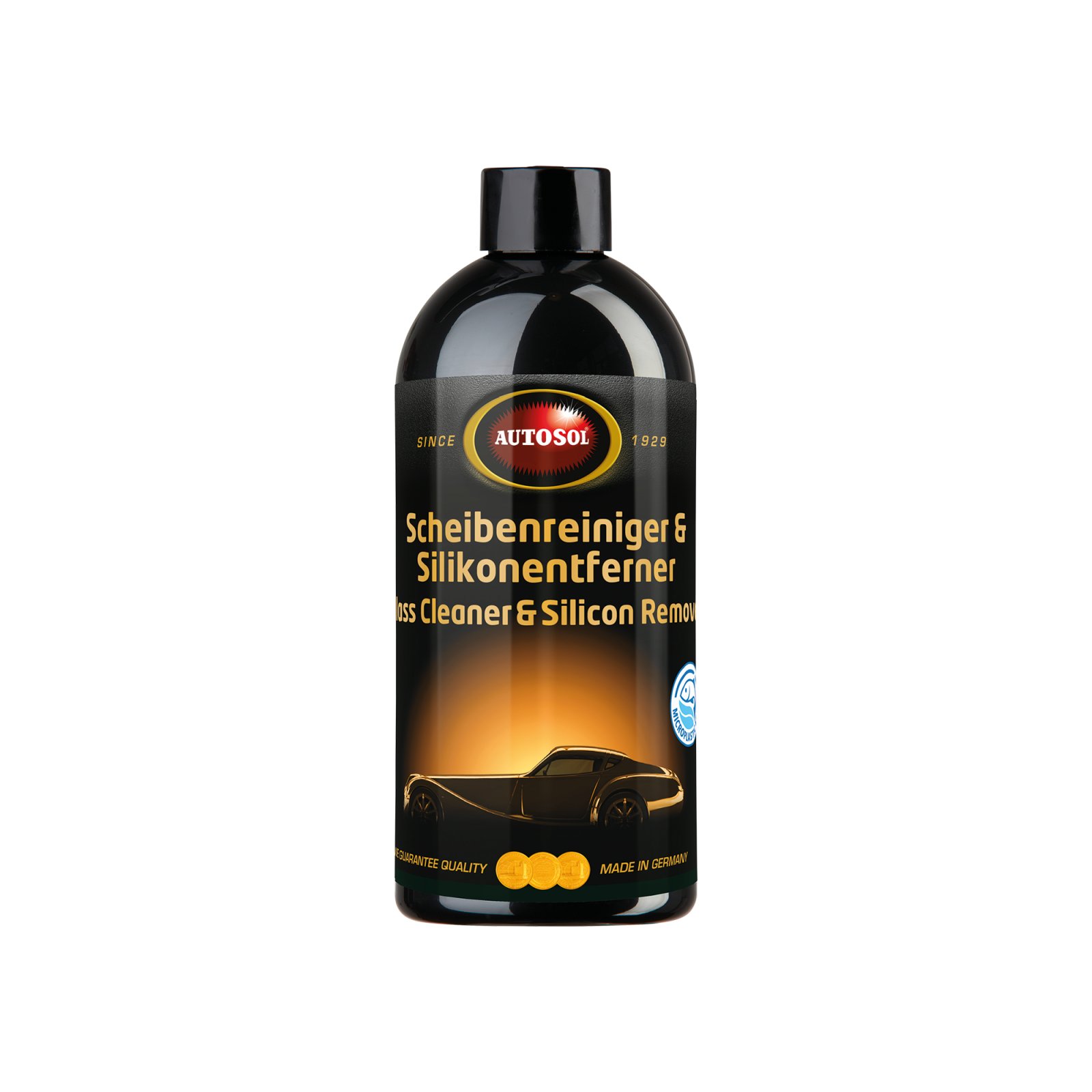 Concentrat pentru spălarea parbrizului AUTOSOL Glass- & Silicone Cleaner, 500 ml