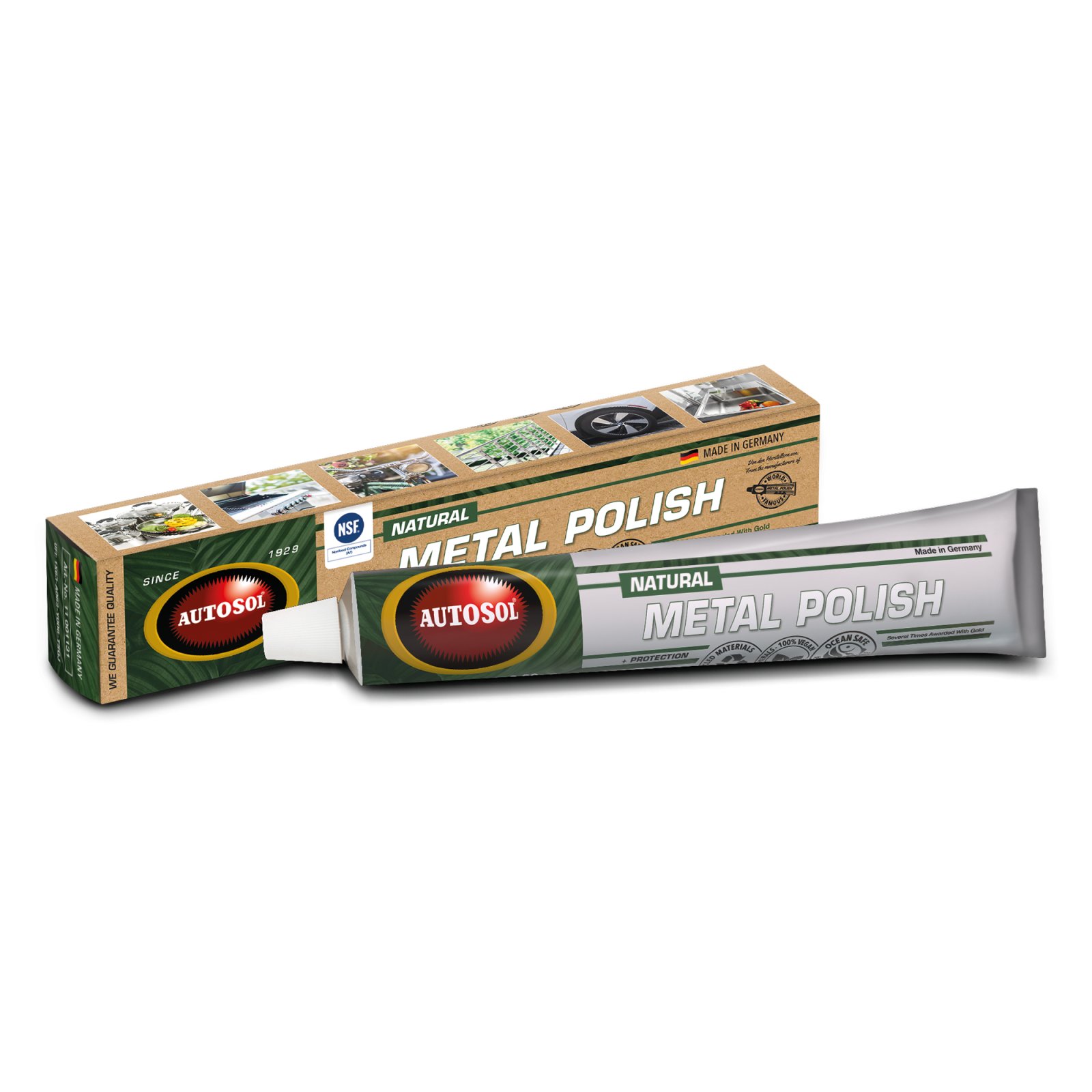 Polish natural pentru metale AUTOSOL Metal Polish Natural