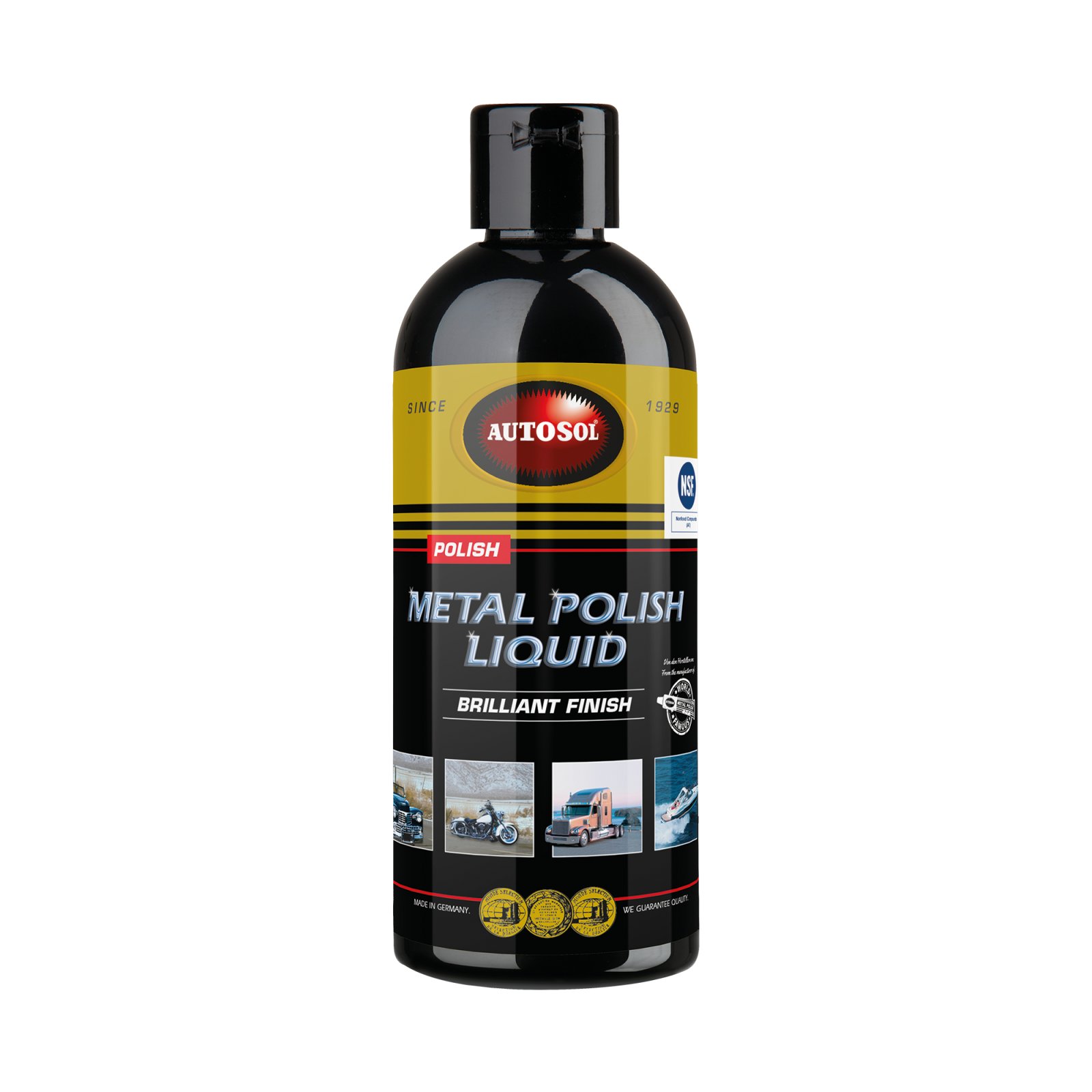Polish lichid pentru metale AUTOSOL Metal Polish Liquid, 250 ml