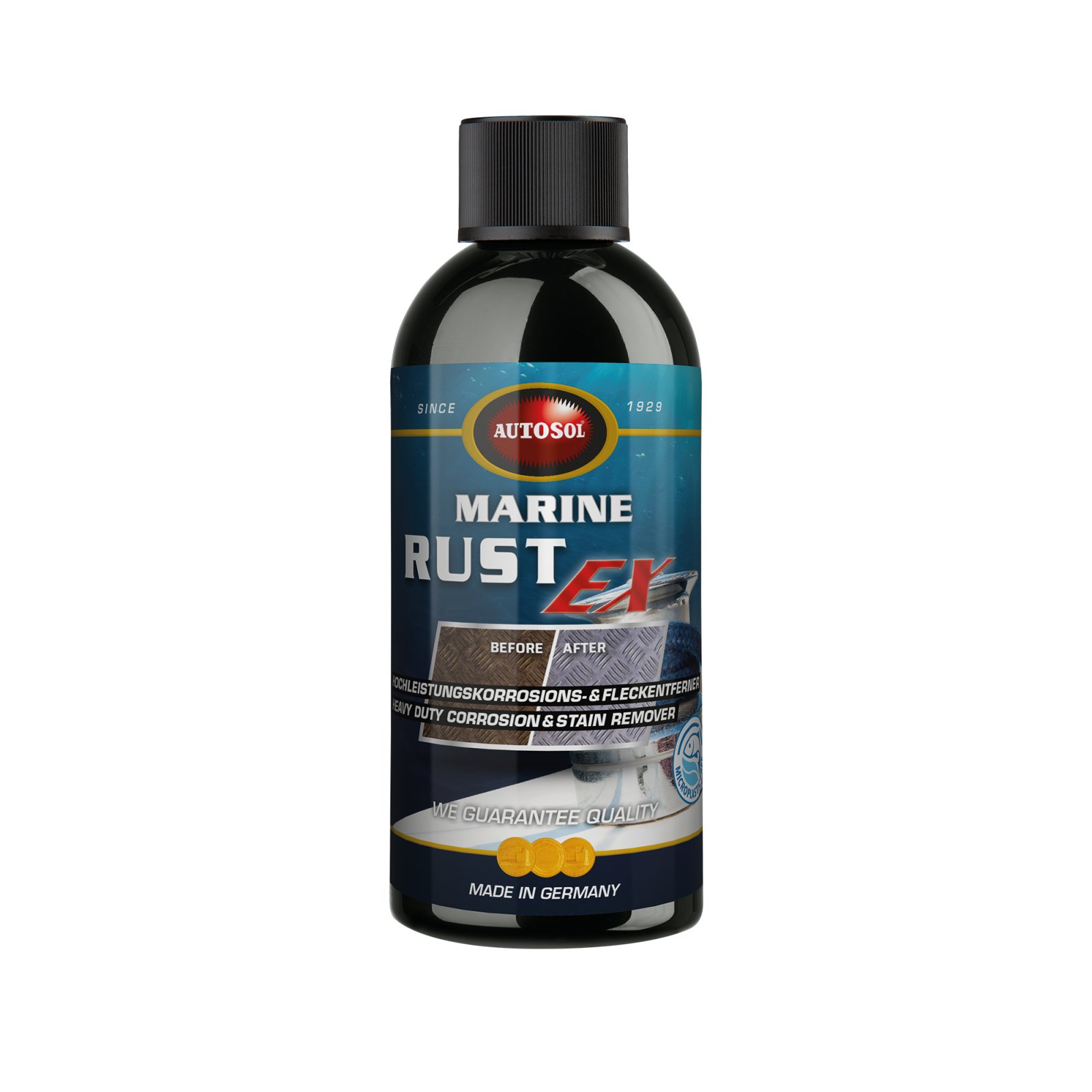 Soluție pentru îndepărtarea ruginii AUTOSOL Marine Rust Ex, 500 ml